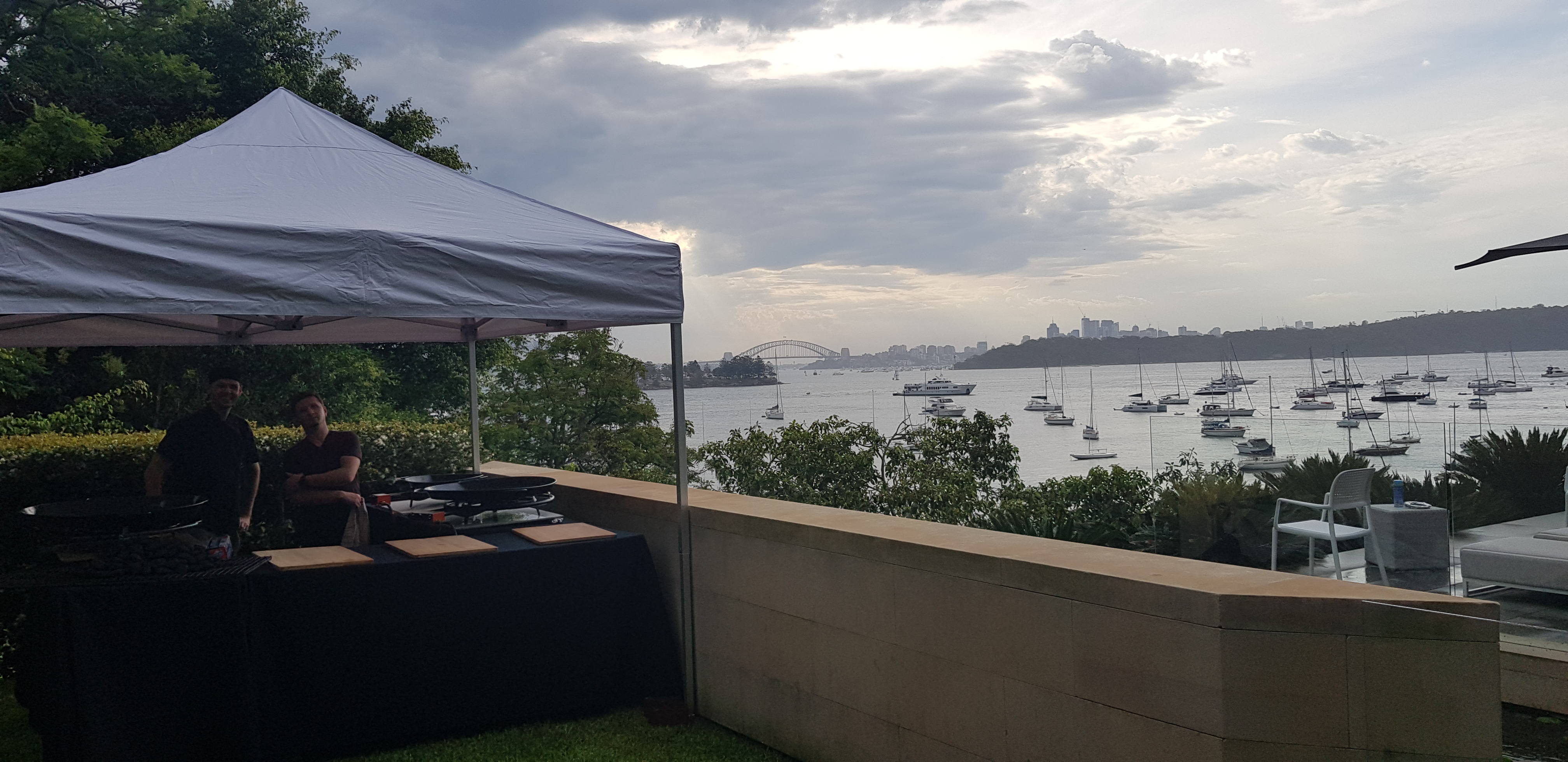 Corporate BBQ stations 